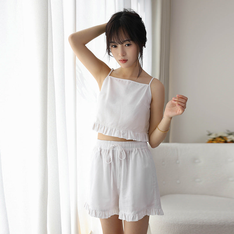 Linen Lace Lounge Set