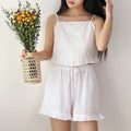 Linen Lace Lounge Set