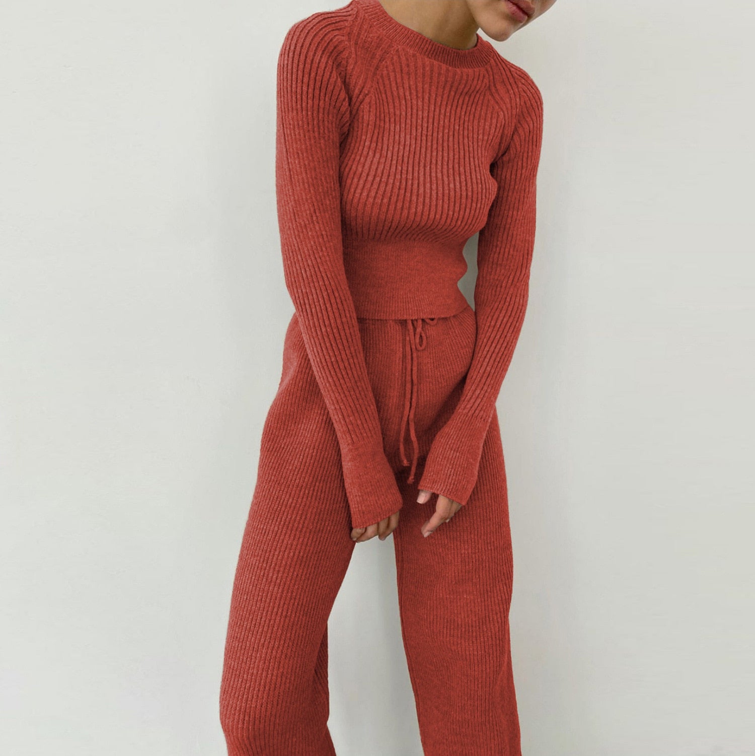 Knit Matching Lounge Set