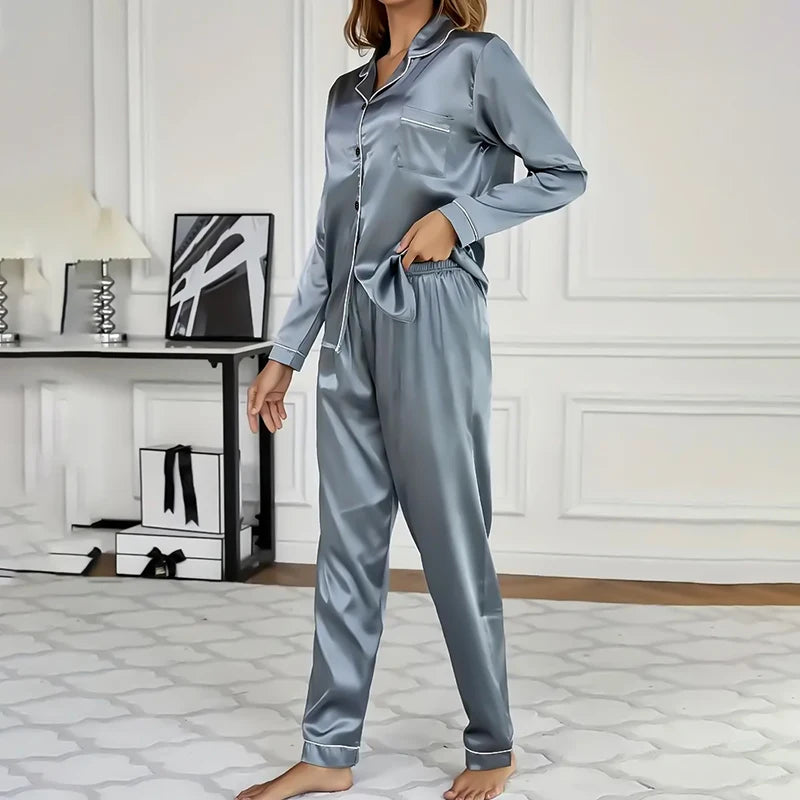 Satin Pajama Set