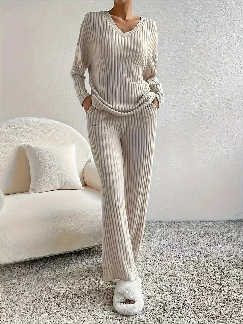 Ribbed Knit Homewear Set