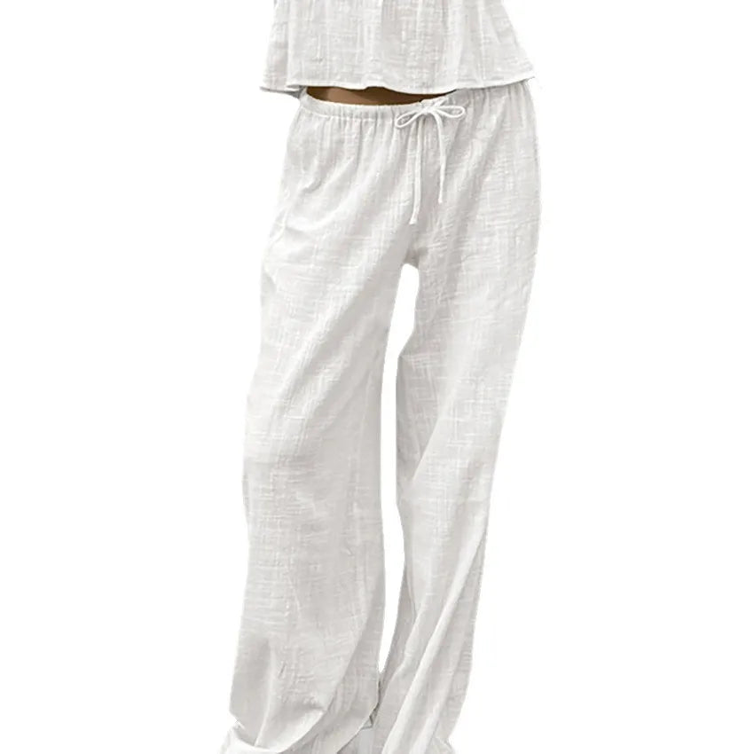 Suspender Strap Pajama Set