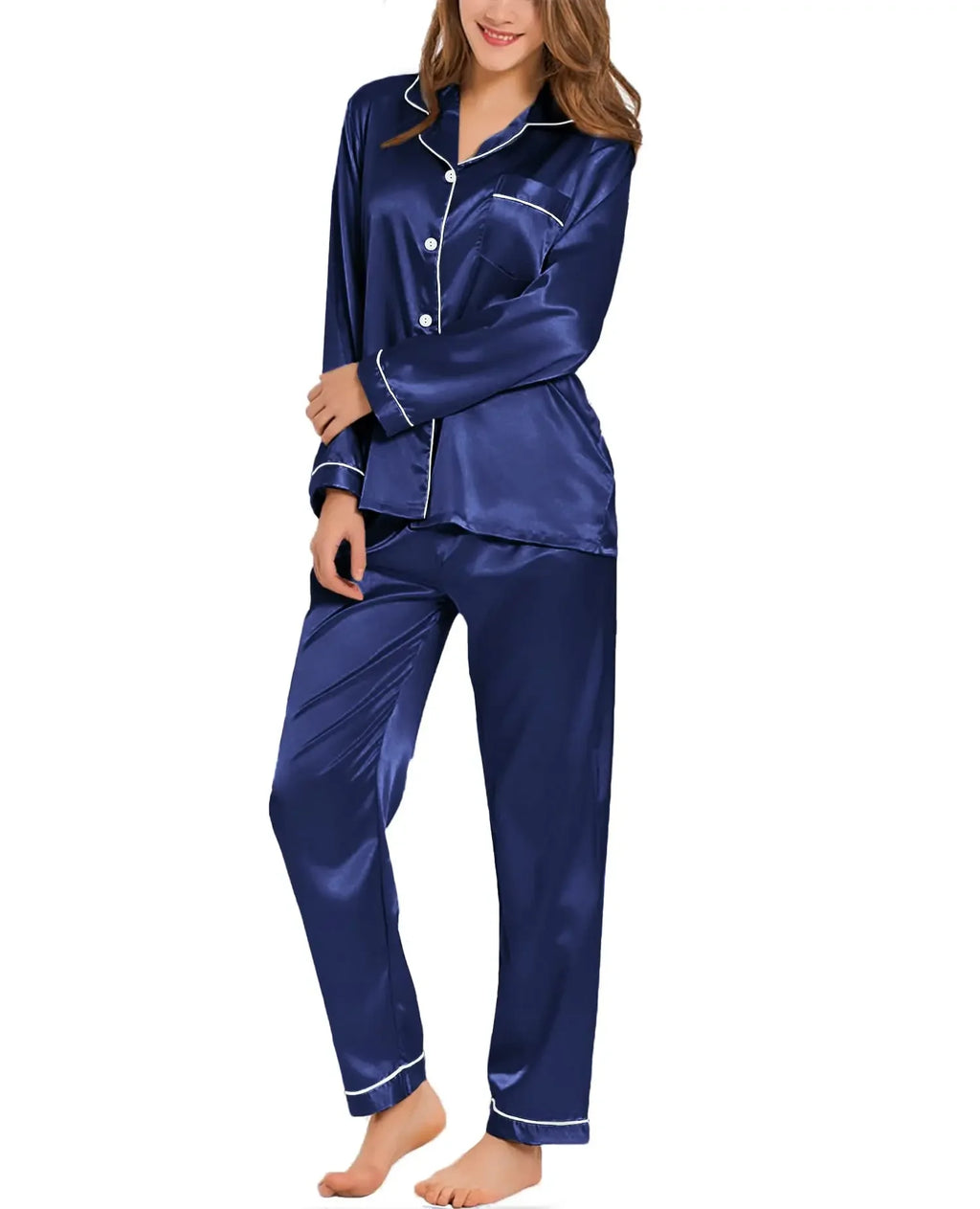 Silk Satin Pajama Set